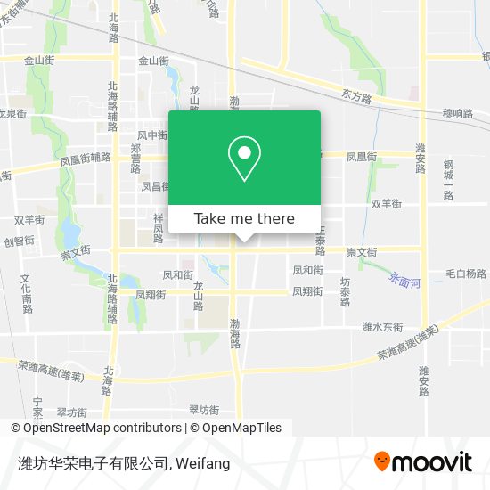 潍坊华荣电子有限公司 map