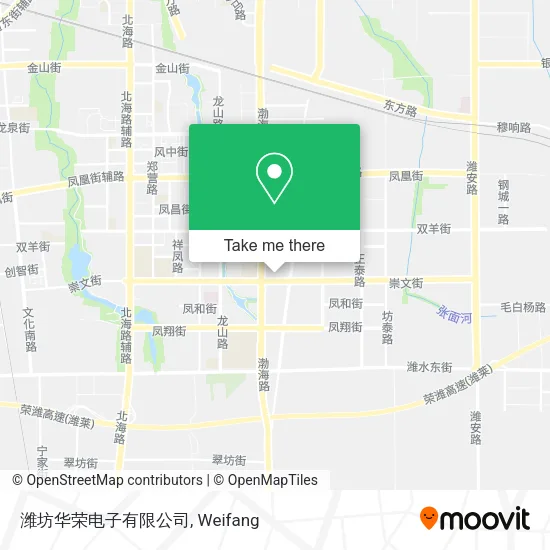 潍坊华荣电子有限公司 map