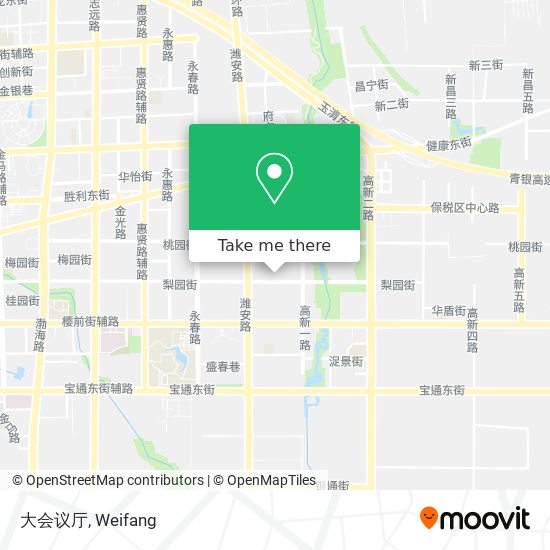 大会议厅 map