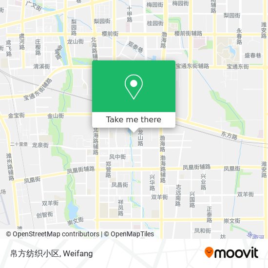 帛方纺织小区 map