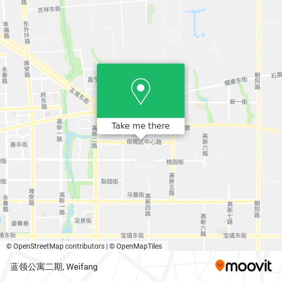 蓝领公寓二期 map