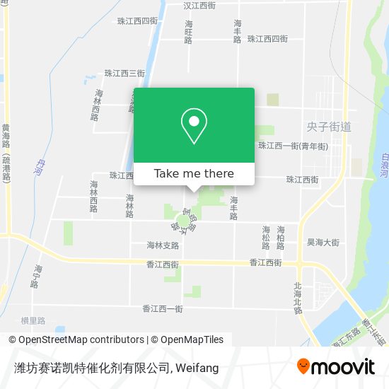 潍坊赛诺凯特催化剂有限公司 map