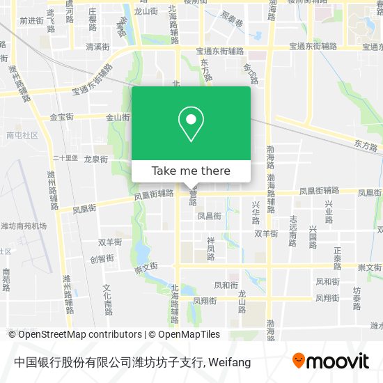 中国银行股份有限公司潍坊坊子支行 map