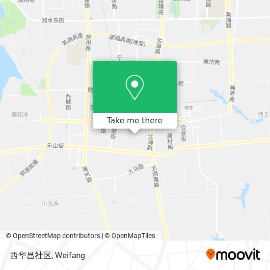 西华昌社区 map