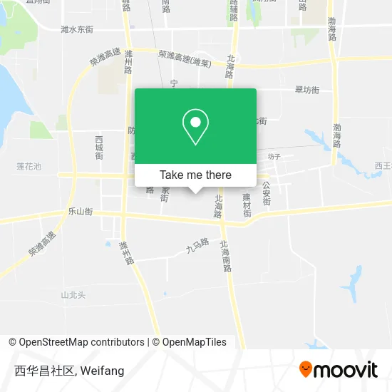 西华昌社区 map