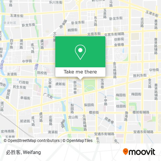 必胜客 map