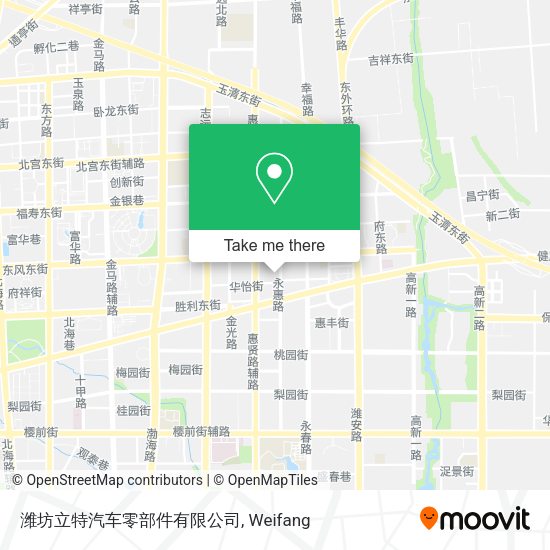 潍坊立特汽车零部件有限公司 map