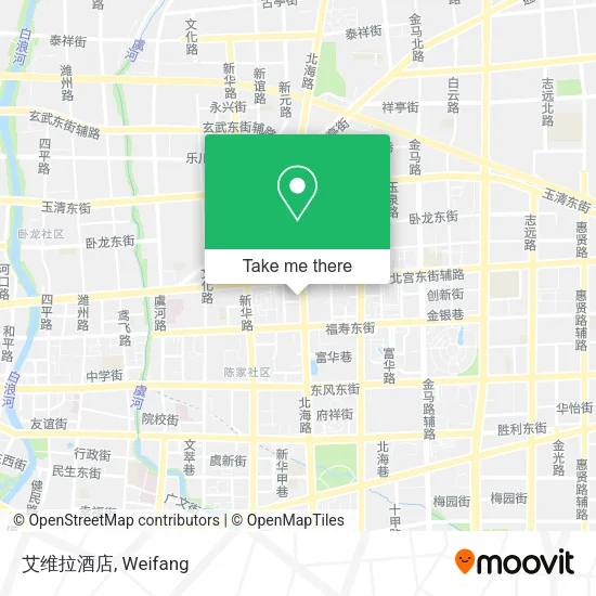艾维拉酒店 map