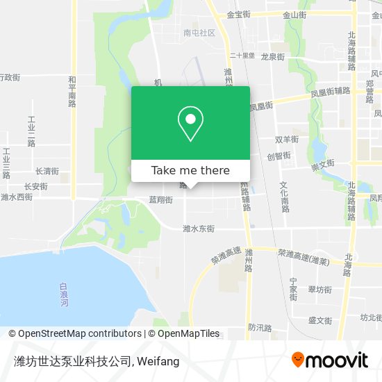 潍坊世达泵业科技公司 map