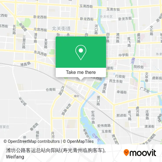潍坊公路客运总站向阳站(寿光青州临朐客车) map