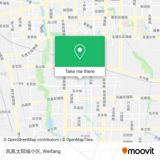 凤凰太阳城小区 map