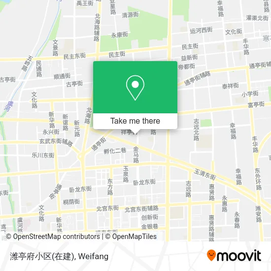 潍亭府小区(在建) map