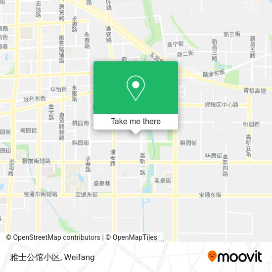 雅士公馆小区 map