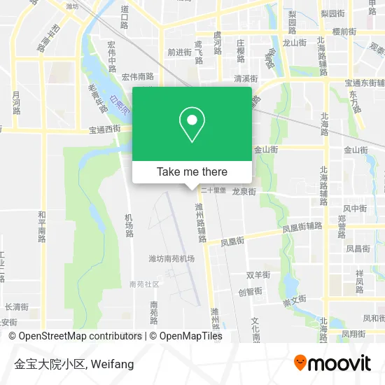 金宝大院小区 map