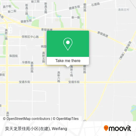 昊天龙景佳苑小区(在建) map