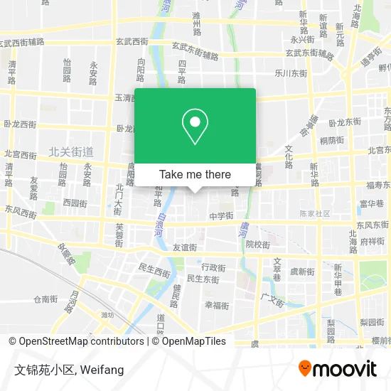 文锦苑小区 map