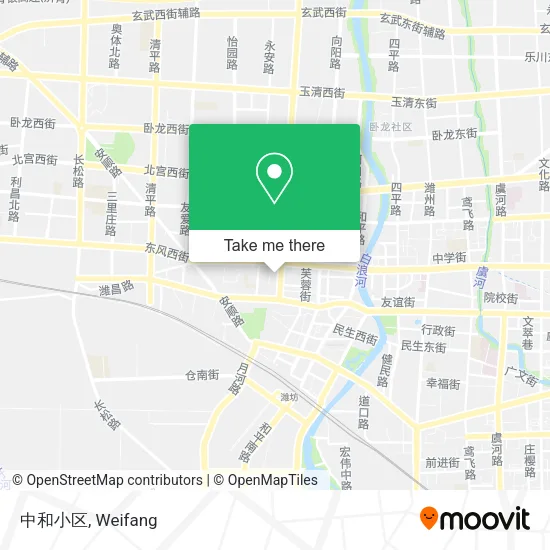 中和小区 map
