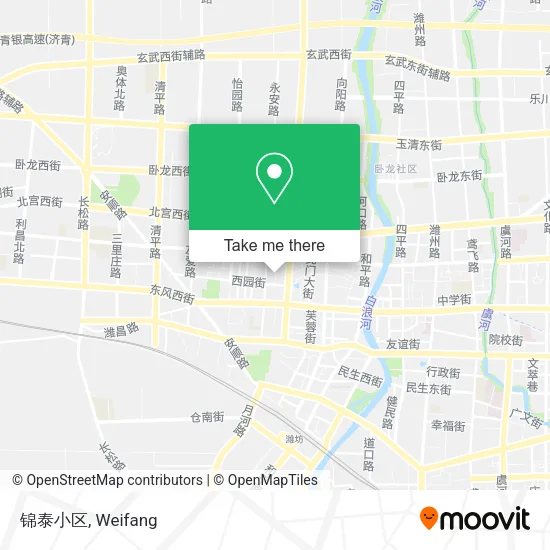 锦泰小区 map