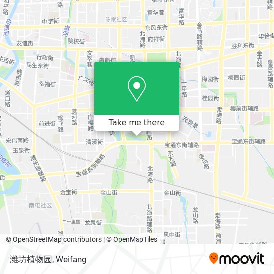 潍坊植物园 map