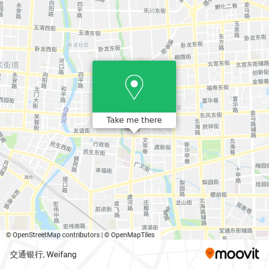交通银行 map