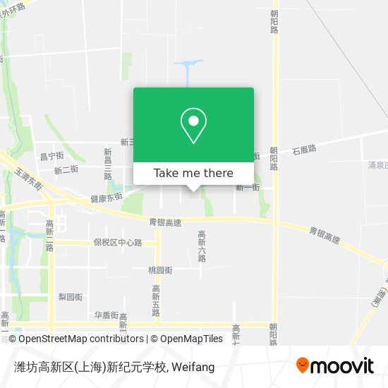 潍坊高新区(上海)新纪元学校 map