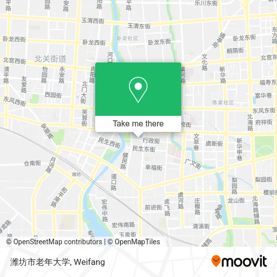 潍坊市老年大学 map