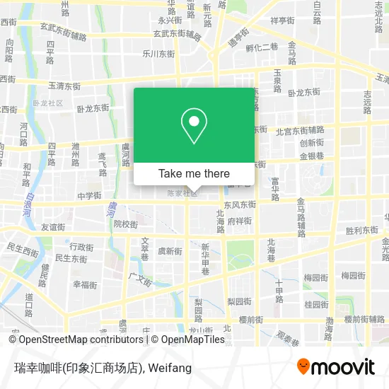 瑞幸咖啡(印象汇商场店) map