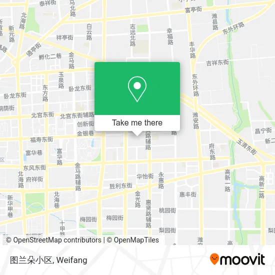 图兰朵小区 map