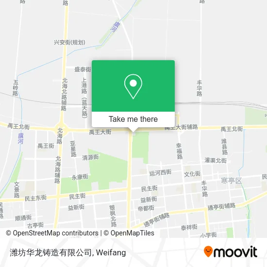 潍坊华龙铸造有限公司 map