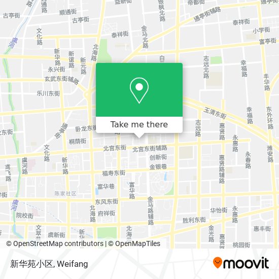 新华苑小区 map