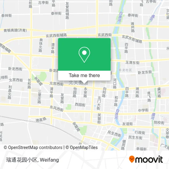 瑞通花园小区 map