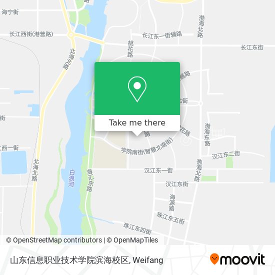 山东信息职业技术学院滨海校区 map