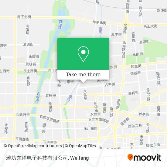 潍坊东洋电子科技有限公司 map