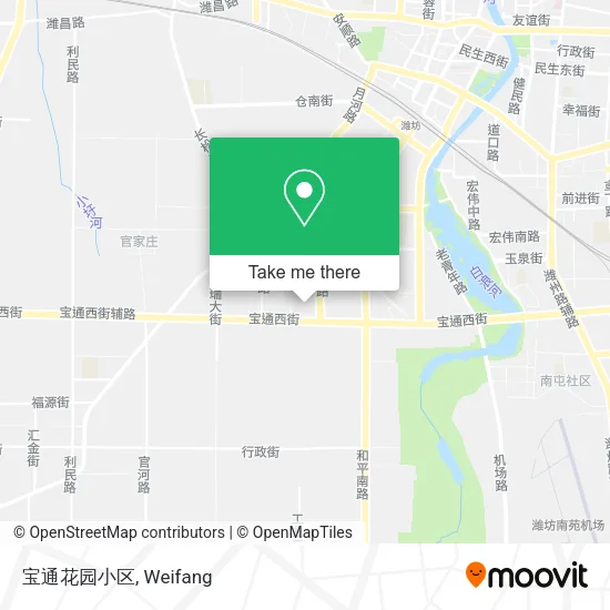 宝通花园小区 map