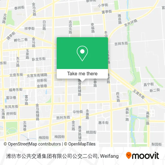 潍坊市公共交通集团有限公司公交二公司 map