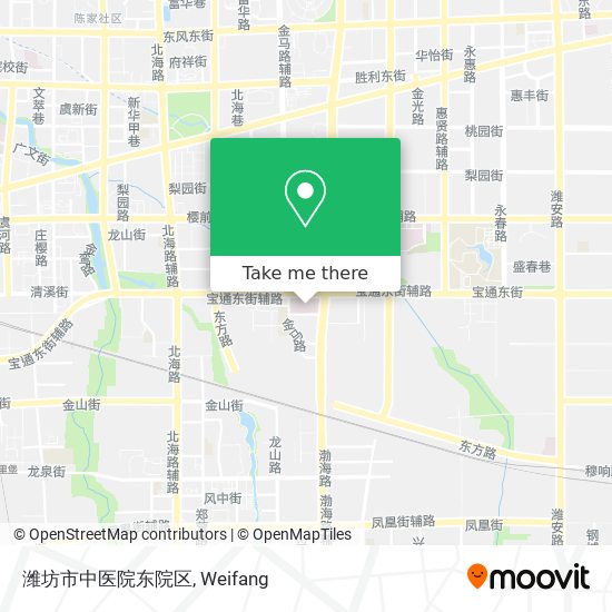 潍坊市中医院东院区 map