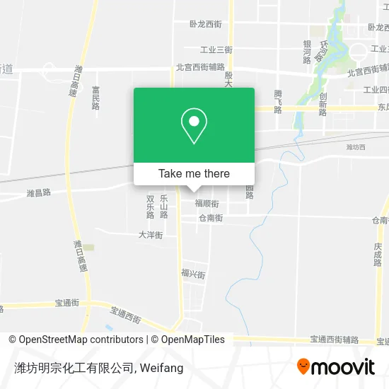 潍坊明宗化工有限公司 map