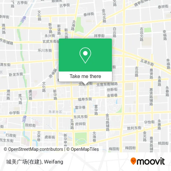 城美广场(在建) map
