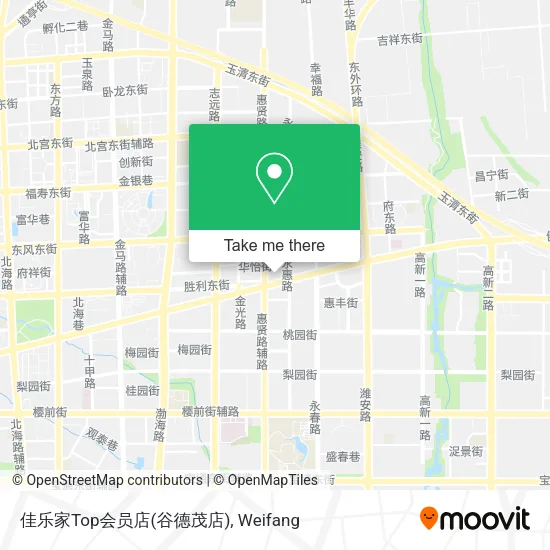佳乐家Top会员店(谷德茂店) map