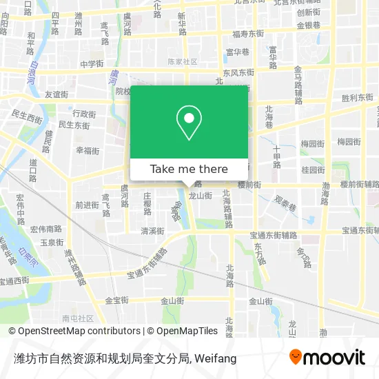 潍坊市自然资源和规划局奎文分局 map