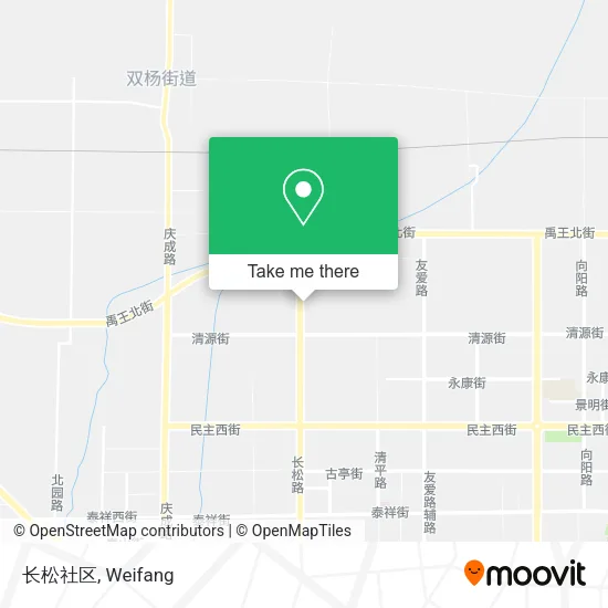 长松社区 map