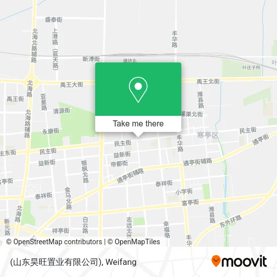 (山东昊旺置业有限公司) map