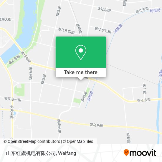 山东红旗机电有限公司 map