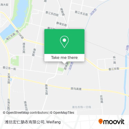 潍坊宏仁肠衣有限公司 map