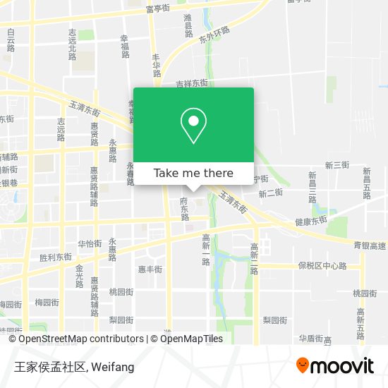 王家侯孟社区 map