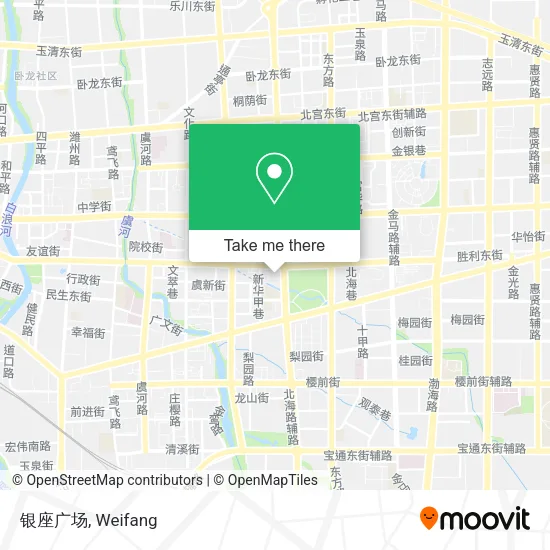 银座广场 map