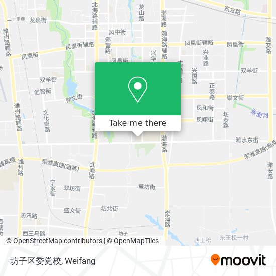 坊子区委党校 map
