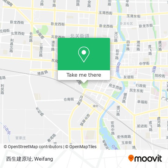 西生建原址 map