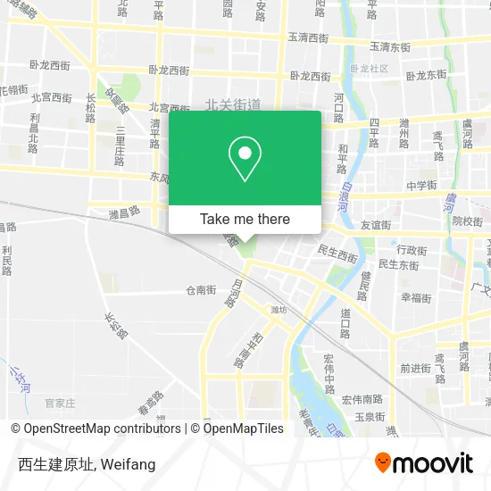 西生建原址 map