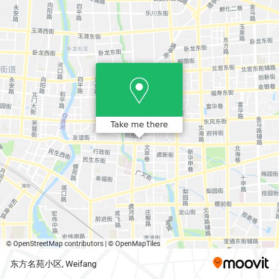 东方名苑小区 map